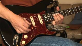 2010 Fender 1962 Relic Stratocaster  JoYo Effects Part4 alt Blues Take [upl. by Adnirual]