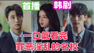 劇愛說2024年6月Netflix最新韓劇一口氣看完《名校的階梯校園階級》，揭露精英學校的黑暗秘密 [upl. by Mixie]