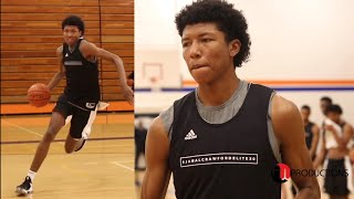 MarJon Beauchamp WORKOUT at the Jamal Crawford Elite 30 Camp [upl. by Rafa911]