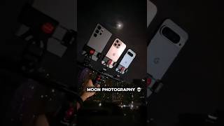 iPhone 16 Pro Max vs Galaxy S24 Ultra vs Pixel 9 Pro Best Moon Shot 🌕📸 [upl. by Nylikcaj]