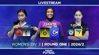 Series Futsal Victoria Womens Div 2 20242 Round 1  Full Livestream [upl. by Bunow]