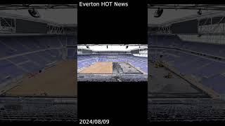 Next stage of centrepiece of new Everton stadium is rolled out [upl. by Yrrap]