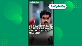 Chavismo y UE responden a las actas presentadas por el Centro Carter  La Opinión [upl. by Gladys]