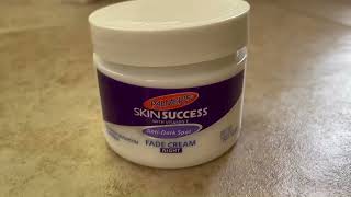 Palmers Skin Success Anti Dark Spot Nighttime Fade Cream with Retinol amp Niacinamide Review [upl. by Ernaldus]