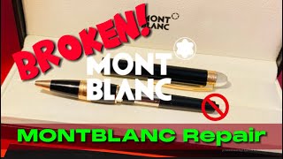 MONTBLANC Pen Repair [upl. by Zuliram864]