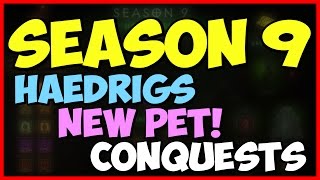 Diablo 3 Season 9 Rewards New Pet Haedrigs Conquests Patch 243 [upl. by Kcirddec971]