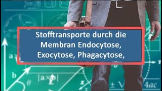 Stofftransporte durch die Membran Endocytose Exocytose Phagacytose Pinocytose [upl. by Anad]