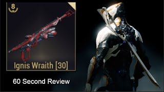 Ignis Wraith Minute Review [upl. by Georges]