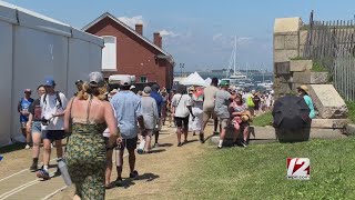 70th annual Newport Jazz Festival draws soldout crowds [upl. by Weld]