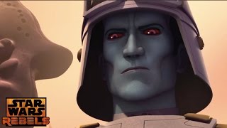 Star Wars Rebels Bendu Looks Into Thrawns Future [upl. by Ardnuek928]