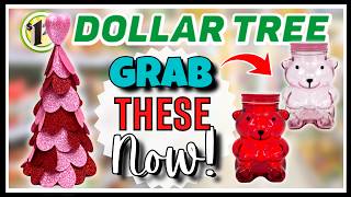 NEW DOLLAR TREE Finds To HAUL For VALENTINES to Grab NOW  PLUS DIY amp CRAFT Ideas For 2024 [upl. by Terpstra]