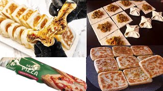 Express Si vous avez un rouleau pâte pizza 😋faites cette fameuse recette de petits pains farcis [upl. by Assennev]