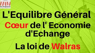 TD6Equilibre GénéralEX2 Loi de Walras et Cœur de lEconomie dEchange Allocation Pareto Optimale [upl. by Dalli]