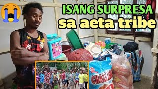 SURPRISE GIFT PARA SA TRIBUNG AETA nag kaiyak sila sa tuwa densotambyahero [upl. by Eitsirc]