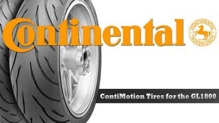 ContiMotion GL1800 Tires by Continental Tire  Honda Goldwing Parts and Accessories  WingStuffcom [upl. by Tekcirc]