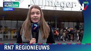 Nijmeegse studenten vertrekken alsnog naar Utrecht  RN7 REGIONIEUWS [upl. by Kall]