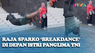 Dipanggil Istri Panglima TNI King of Sparko Breakdance Silapkan Mata Emakemak [upl. by Nohsav]