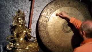 Gong bath for yoga meditation  gong names Chinuri [upl. by Macario]