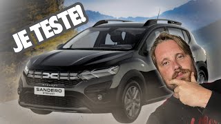 Essai Dacia Sandero Stepway 2023 ma nouvelle voiture  🚗🚗🚗 [upl. by Akcebar]