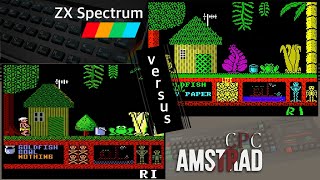 ZX Spectrum vs Amstrad CPC  8 games from 1986 [upl. by Richie950]