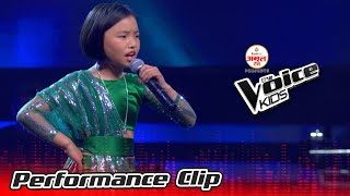 Pema Dechen Tamang quotChiya Barimaquot The Voice Kids  2021 [upl. by Eniawtna]