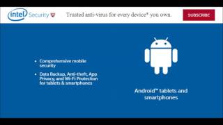 Intel Security  McAfee Plus Total Security Antivirus Features amp Details [upl. by Patricio542]