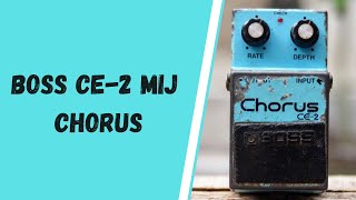 boss ce 2 chorus pedal [upl. by Llenram]