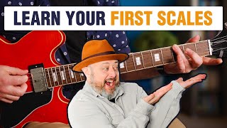 Your Very FIRST Guitar Scales Lesson [upl. by Aguste]