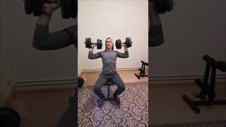 Shoulder workout at home 4×10 [upl. by Noicpecnoc706]