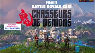 FORTNITE CHAPITRE 6 SAISON 1 CHASSEUR DE DEMONS [upl. by Dominica2]