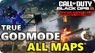 BO6 Zombies Glitches EASY TRUE GODMODE  ALL MAPS  Black Ops 6 Zombies Glitches [upl. by Fahey237]