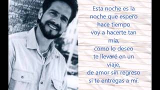 Frankie Ruiz  Si te entregas a mi esta noche es la noche letras [upl. by Osnofedli916]