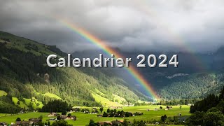 4 calendriers 2024 à customiser un vrai gain de temps [upl. by Eeladnerb]