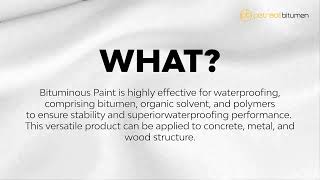 Bituminous Paint for Waterproofing bitumen waterproofing paint bestbitumen trending organic [upl. by Yrrej]