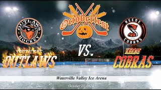 2024 Octoberfest Hockey Tournament  Outlaws vs Cobras [upl. by Lockhart]