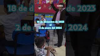 ¡Puentes días feriados y vacaciones Calendario Escolar SEP 2023  2024 para este regreso a clases [upl. by Hocker315]