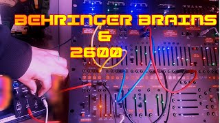 BEHRINGER BRAINS amp 2600 [upl. by Eet12]