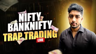 Live Market Analysis For NiftyBanknifty  Trap Trading Live [upl. by Adnylam]