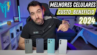 TOP 4  QUAL O MELHOR CELULAR CUSTOBENEFÍCIO DE 2024 [upl. by Ahtela]