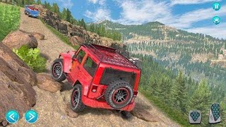 Off road jeep driving game  jeep game  jeep stunt game  jeep drive game [upl. by Ardnalak]