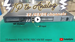 How to receive satellite channels to analog TV system at a low cost [upl. by Lux]