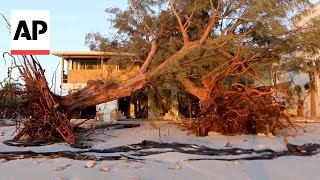 Beachfront community in Florida destroyed after Hurricane Milton [upl. by Rosina333]