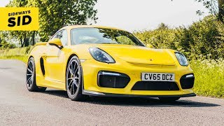 Why The Porsche Cayman GT4 is the best Drivers Car Ever  Sideways Sid [upl. by Niel]