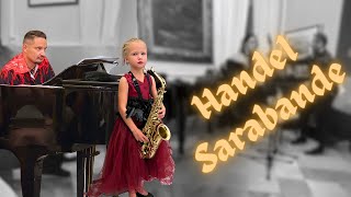 🎶 Handel Sarabande on Saxophone and Piano saxophone piano [upl. by Ttocserp890]