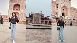 😊Fatehpur Sikri buland darvaja akbar ka makbra agra viralvideo vlog [upl. by Monreal995]