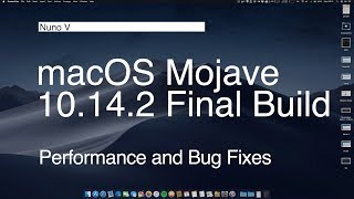 macOS Mojave 10142 Final Build  First Look [upl. by Emsoc]