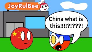 China copies JollibeeFtPhilippines and ChinaCountryballs [upl. by Nedry]