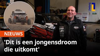 Sander Derikx maakt debuut in de Dakarrally 2024 Droom die uitkomt 🤩  1Limburg [upl. by Nita]