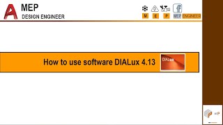 📌Basic design lighting system 002How to use software DIALux [upl. by Pincas]