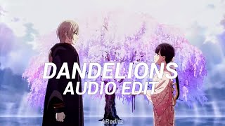 dandelions  Ruth B edit audio [upl. by Giustino47]